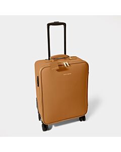 Katie Loxton Oxford Cabin Suitcase - Cognac